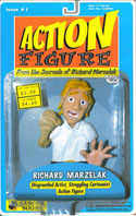 Action Figure From The Journals of Richard Marzelak #1 Regular Cover
