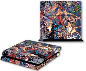 justice league vinyl ps4 skin image